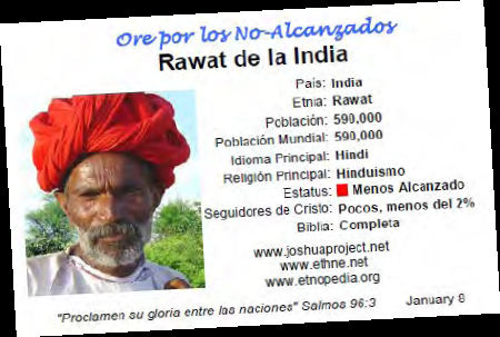 Las Etnias No Alcanzadas, a la Distancia de un Clic